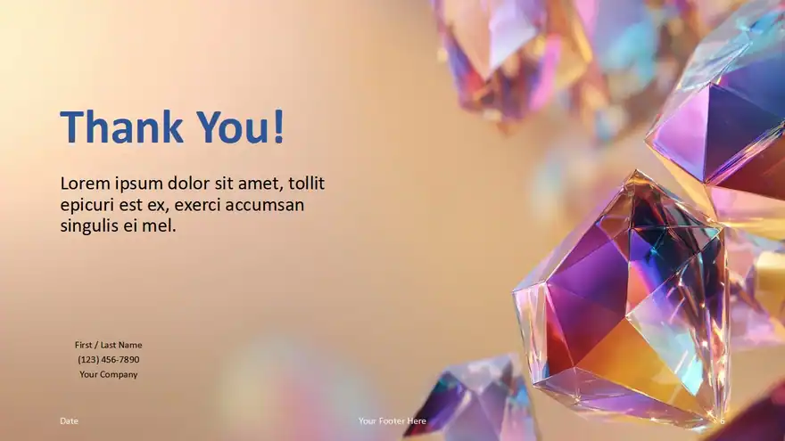 Prism Glow Template