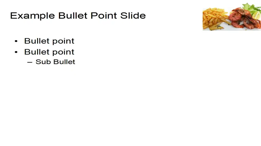 Pub Lunch Template