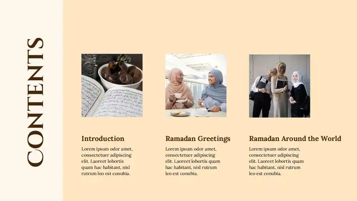 Ramadan Kareem Background Slides