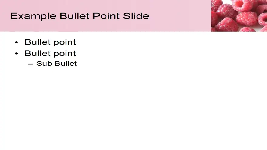 Raspberry PowerPoint Template