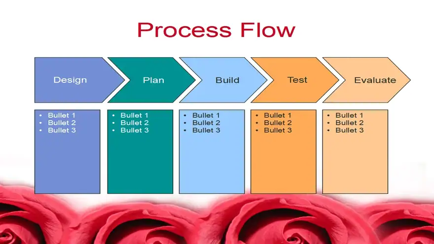 Red Rose Template