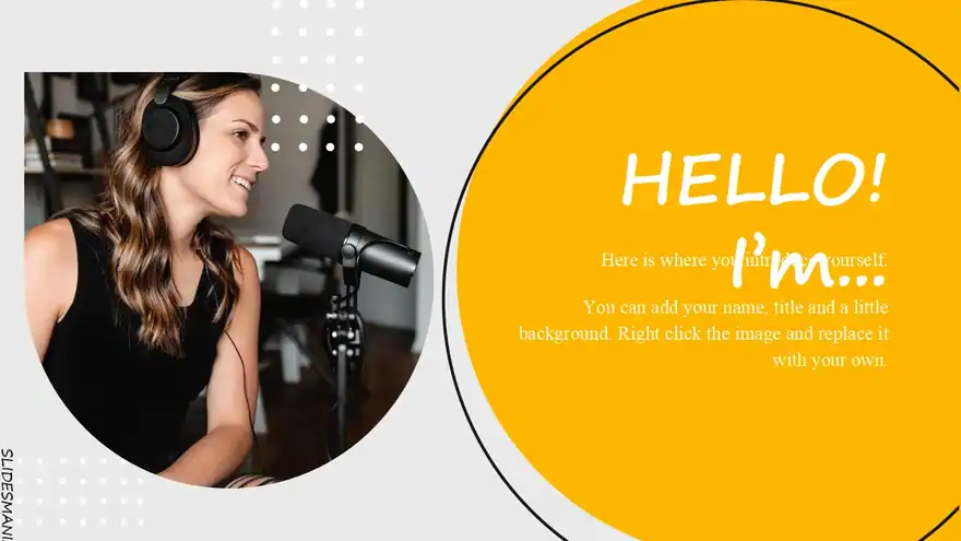 Reegan, high impact presentation template.