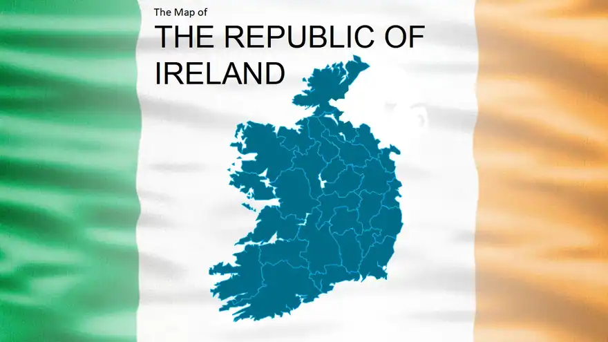 Republic of Ireland Widescreen PowerPoint Template
