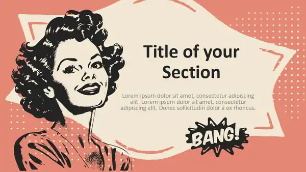 Retro Ad Template for PowerPoint and Google Slides