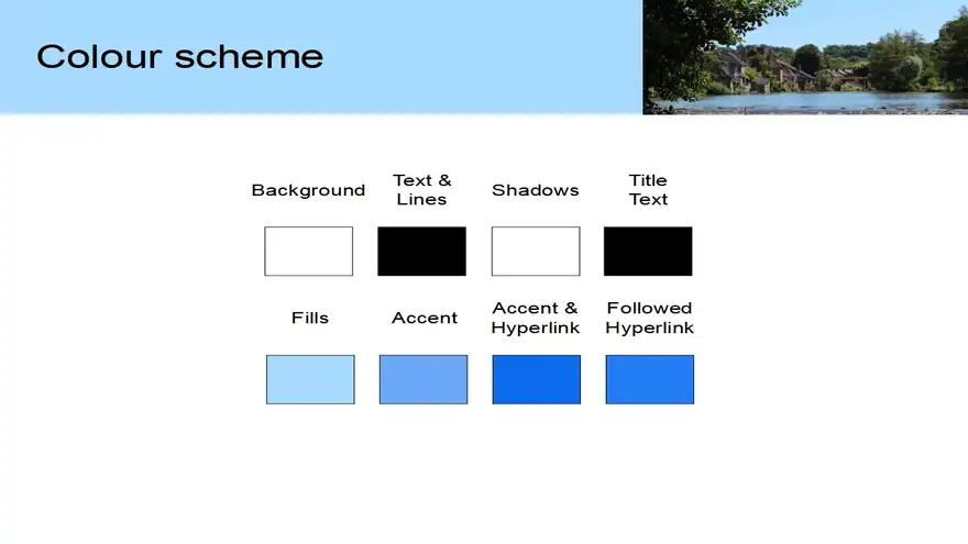 River Background Template
