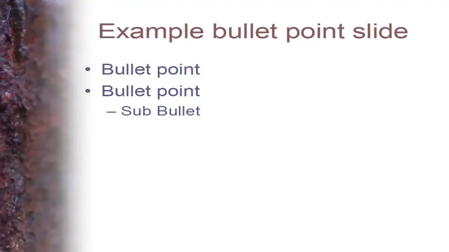 Rust Texture Template