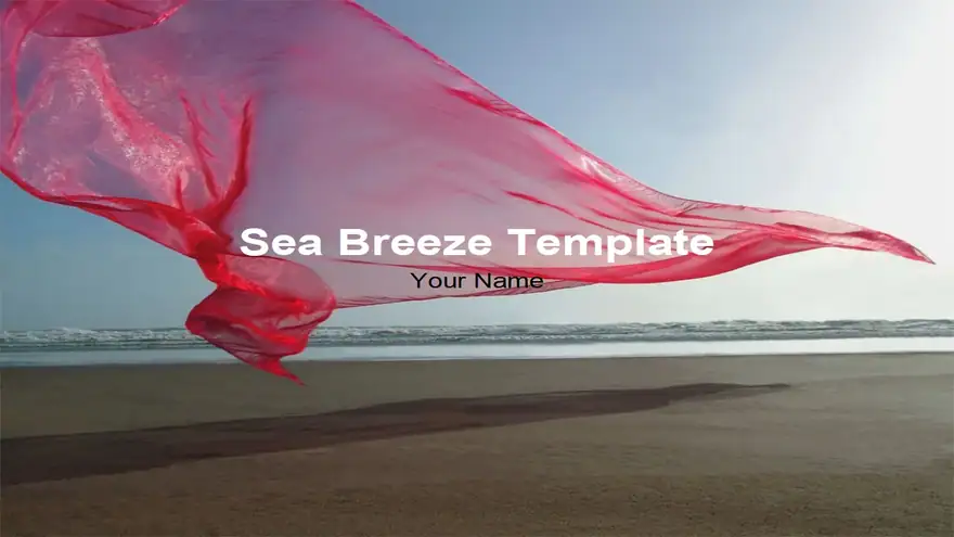 Sea Breeze PowerPoint Template
