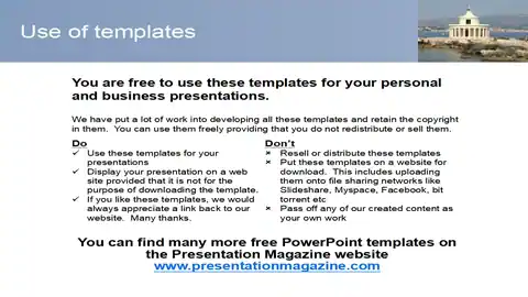 Sea View PowerPoint Template