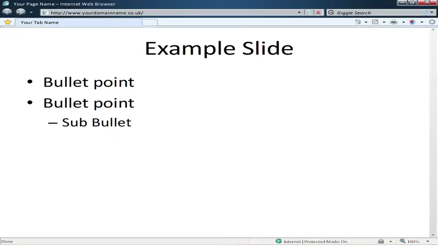 Search Engine Template