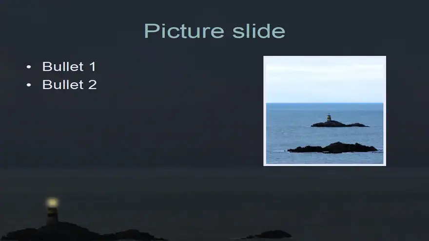 Seaside PowerPoint Template 2