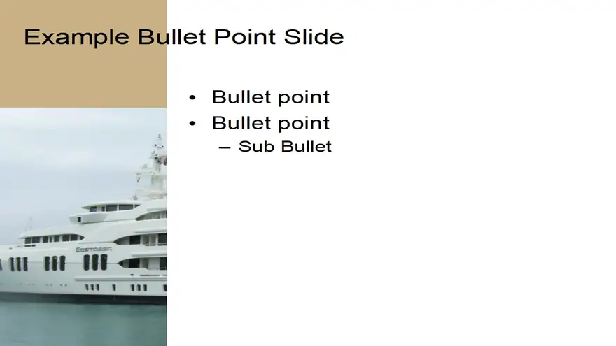 Ship PowerPoint Template
