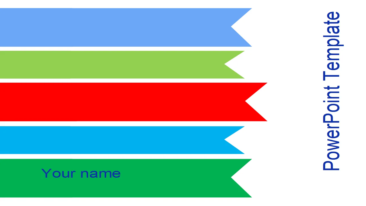 Side Ribbon Template