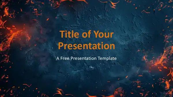 Slate Inferno Template