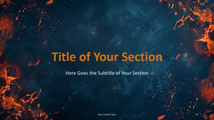 Slate Inferno Template
