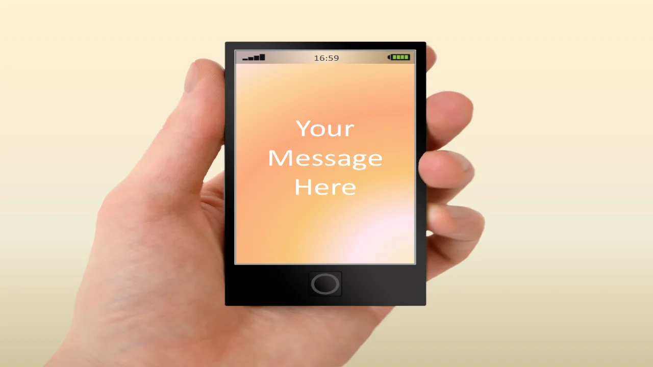 Smartphone PowerPoint Template