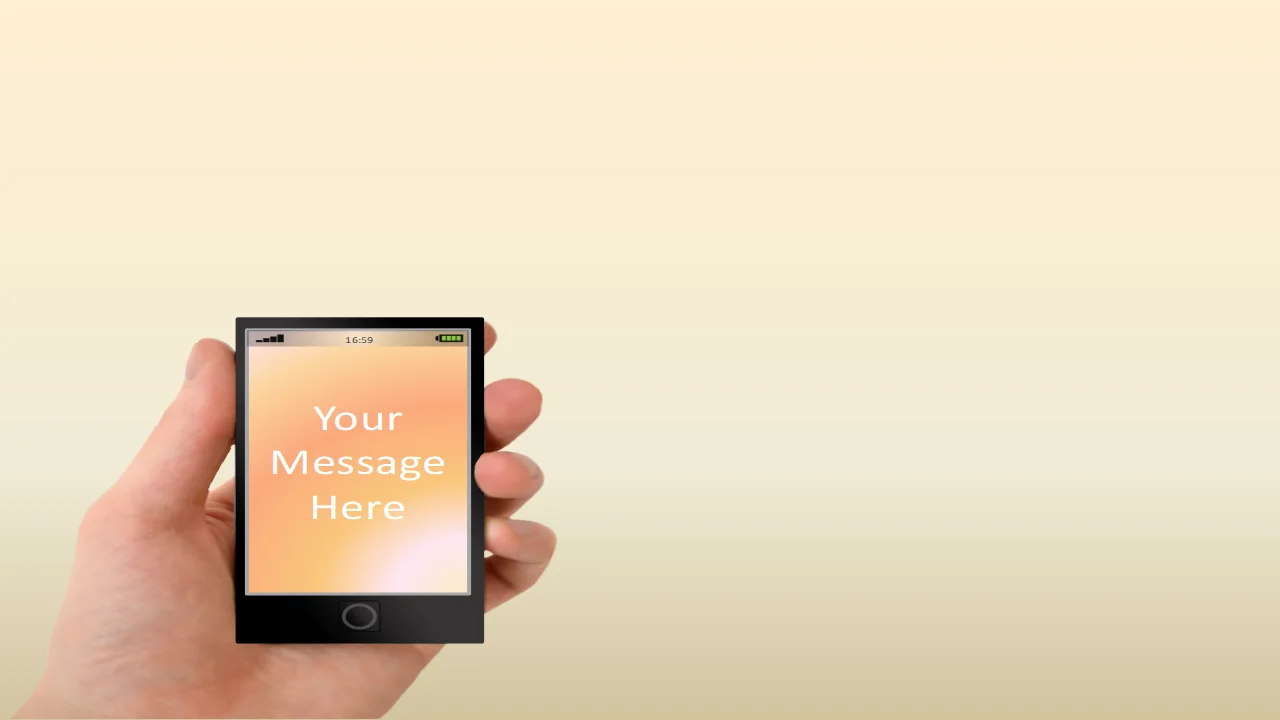 Smartphone PowerPoint Template