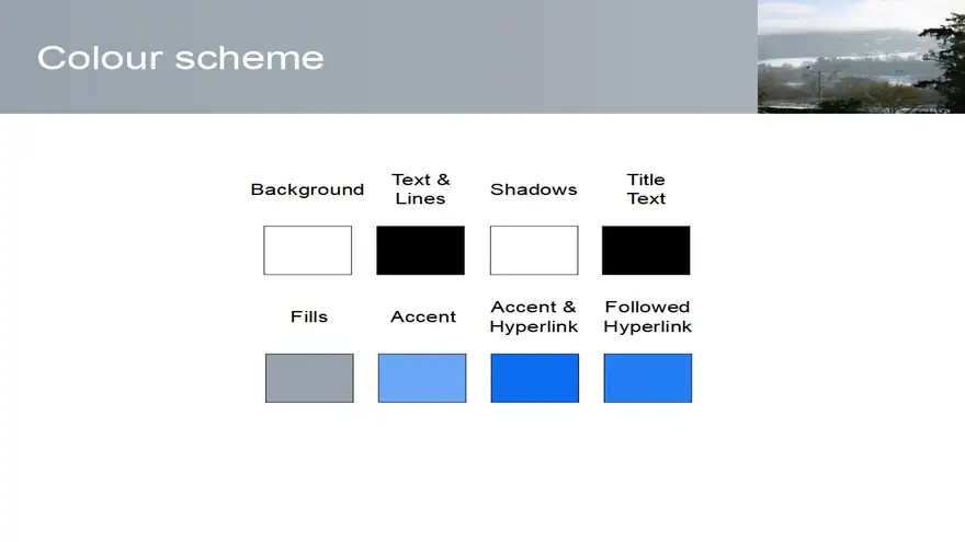 Snow-Covered Hillside Template