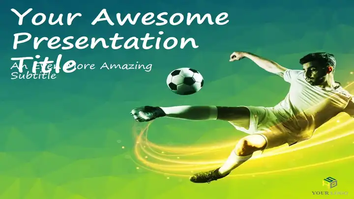 Soccer – Modern PowerPoint Template (Green version)