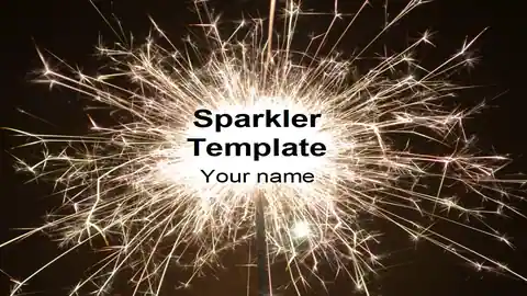 Sparkler PowerPoint Template