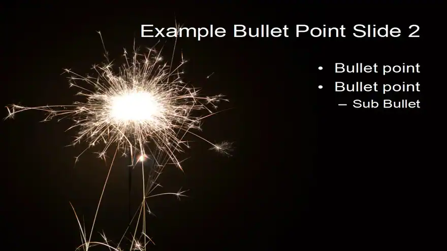 Sparkler PowerPoint Template