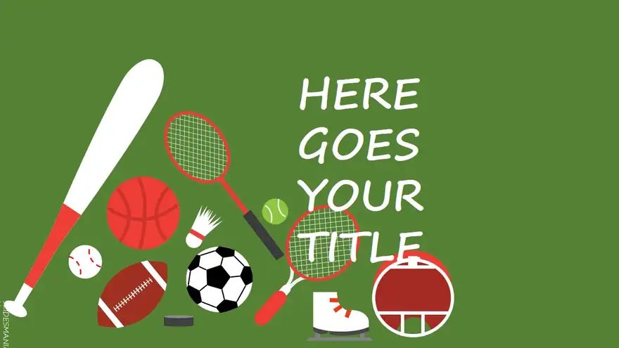 Sports Free Presentation Template for Google Slides or PowerPoint