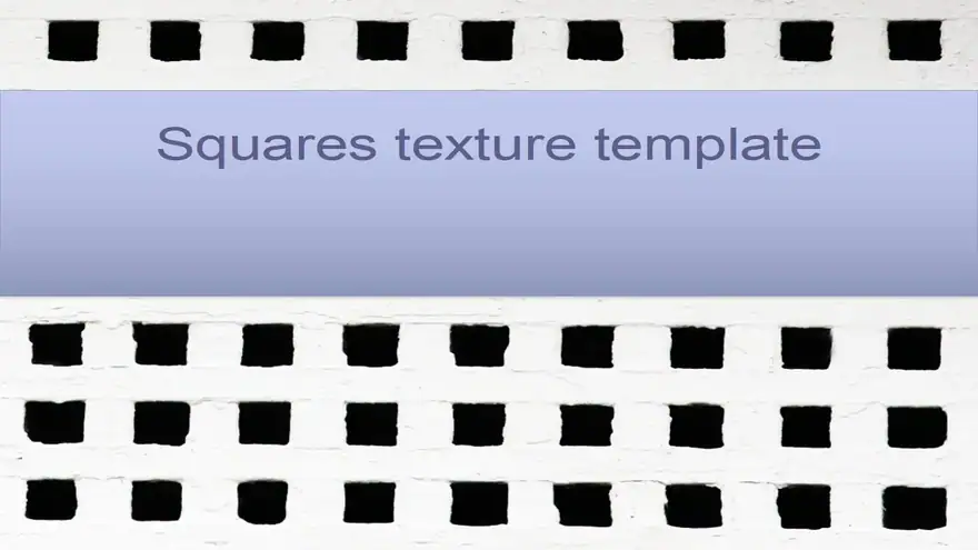 Squares texture PowerPoint template