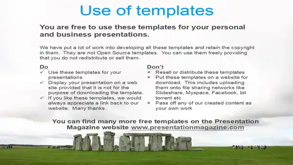 Stonehenge PowerPoint Template