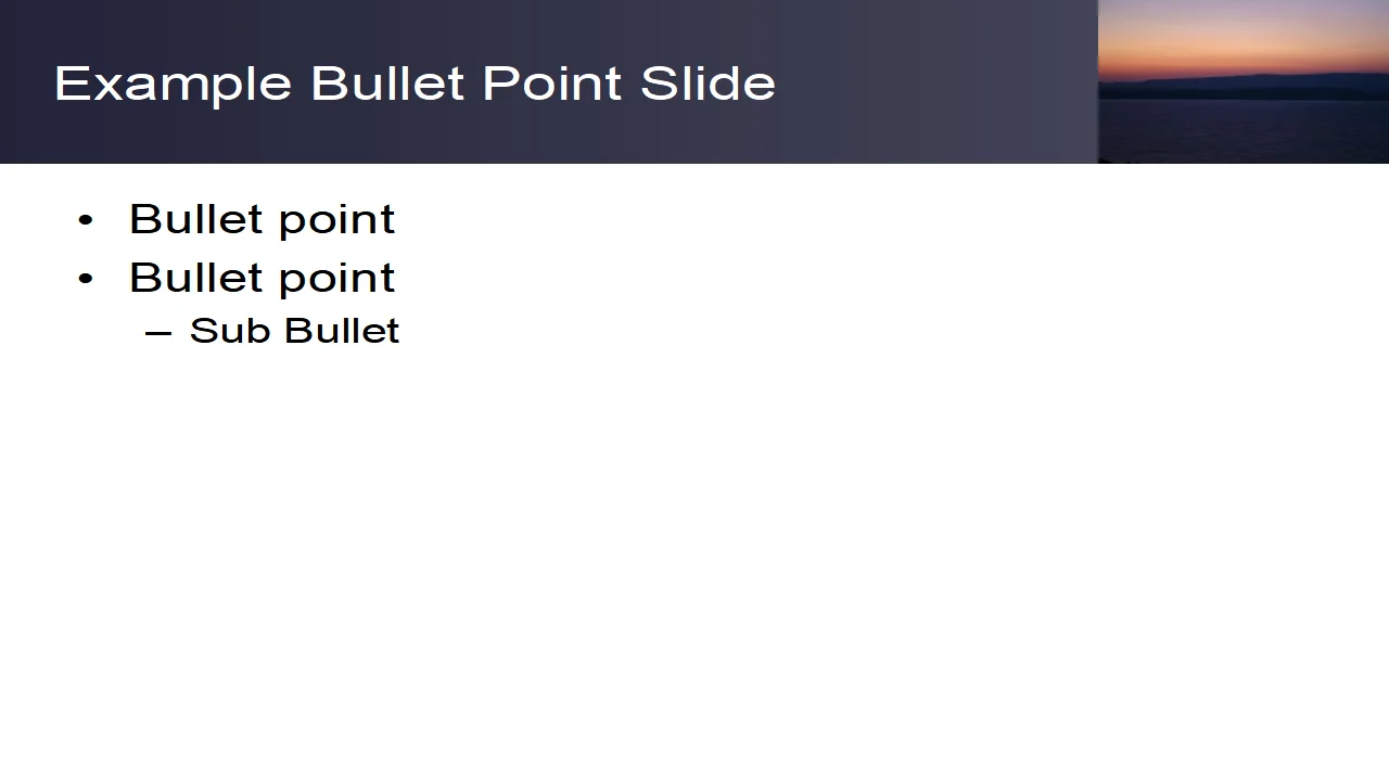 Stunning Scenery Template