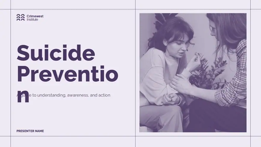 Suicide Prevention Slides