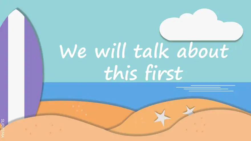 Summer Free Presentation Template for Google Slides or PowerPoint