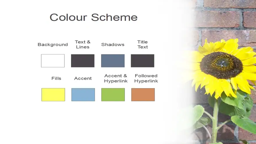 Sunflower PowerPoint Template 2