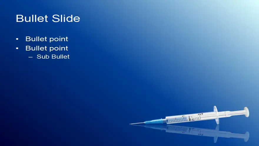 Syringe PowerPoint Template
