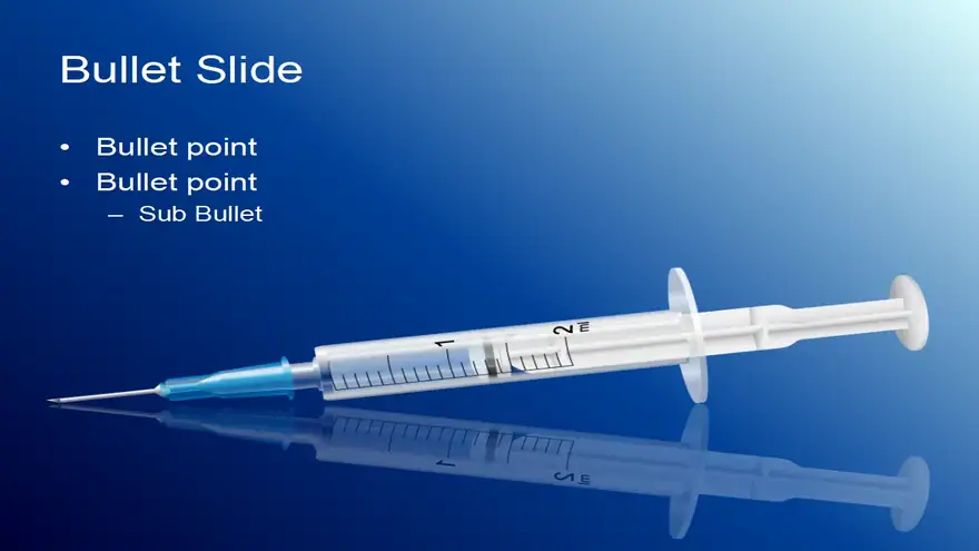 Syringe PowerPoint Template