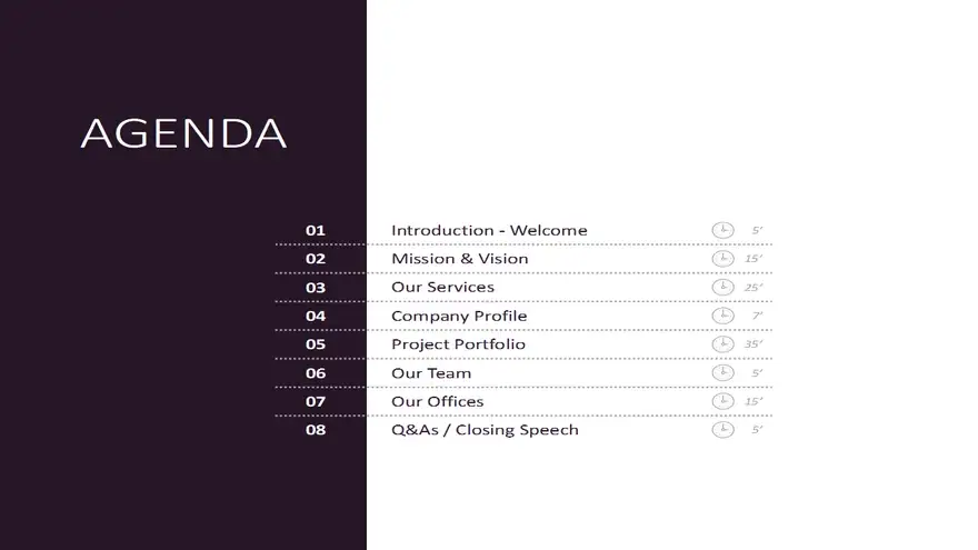 Table of Content Templates for PowerPoint and Keynote