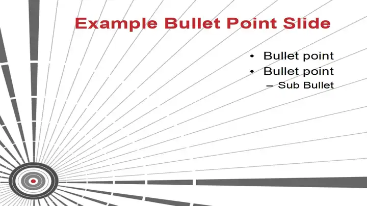Target PowerPoint Template 2