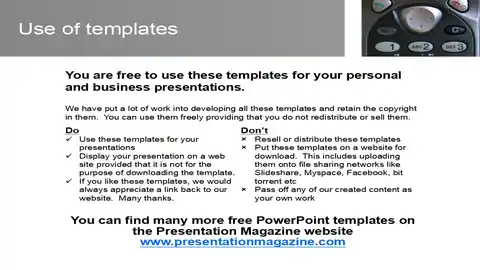 Telephone PowerPoint Template