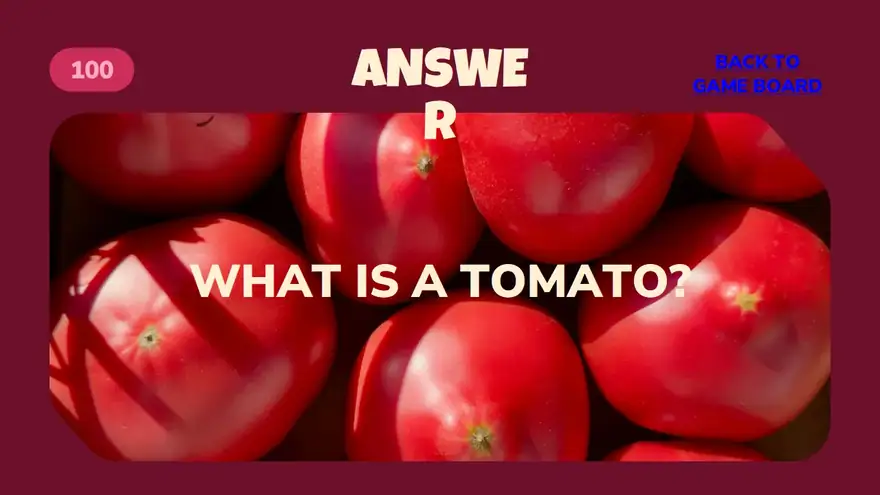 The Nutrition Game Slides