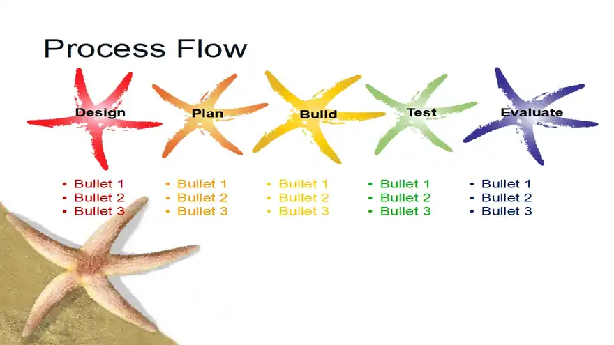 The Starfish PowerPoint Template (photo)