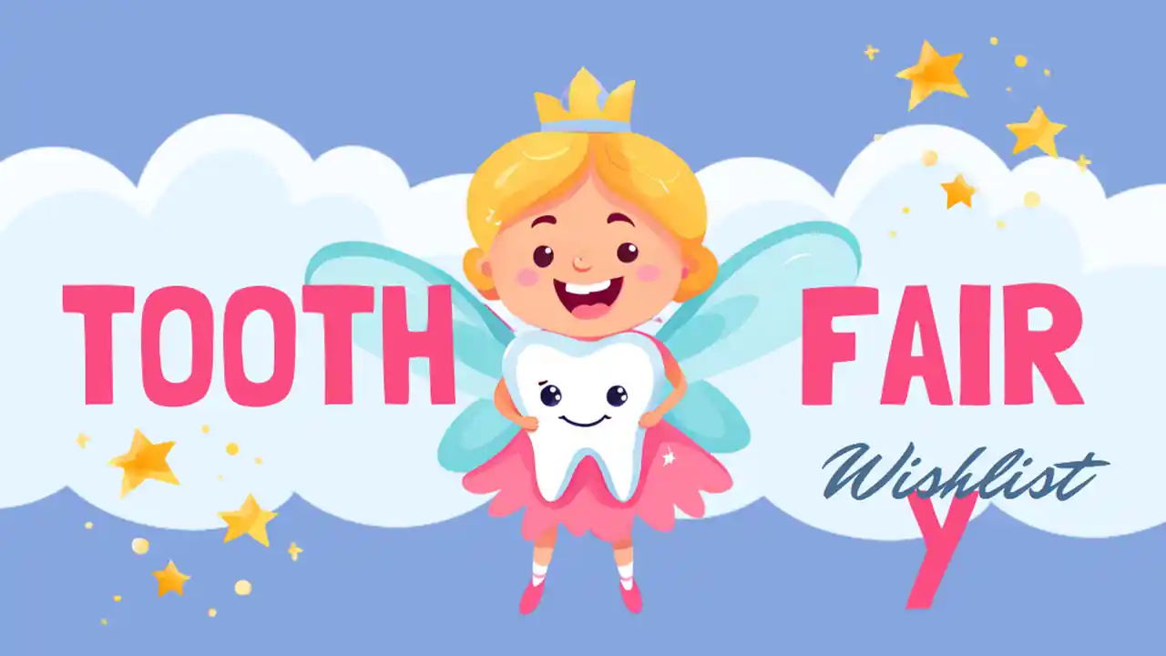 Tooth Fairy Wish List for Kids Slides