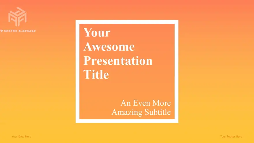 Transitions – Modern PowerPoint Template