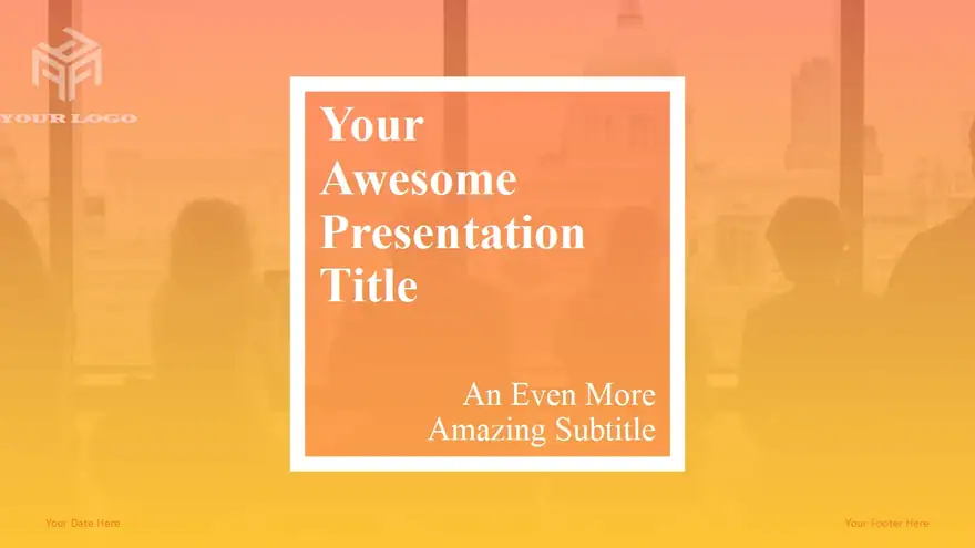Transitions – Modern PowerPoint Template