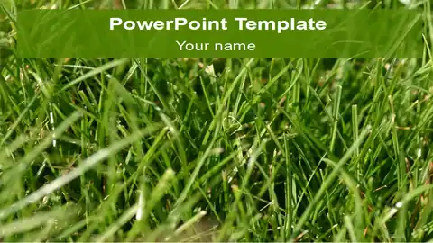 Turf PowerPoint Template