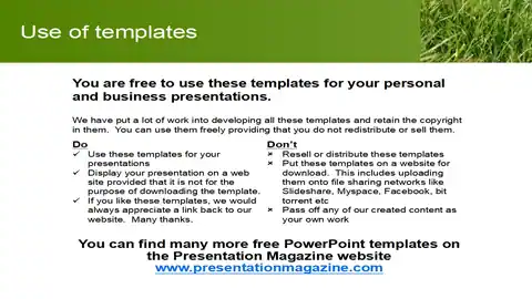 Turf PowerPoint Template