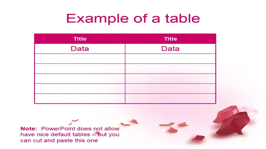 Valentine Petals