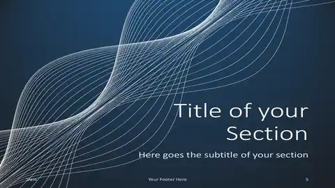 Vibrations Template for PowerPoint and Google Slides