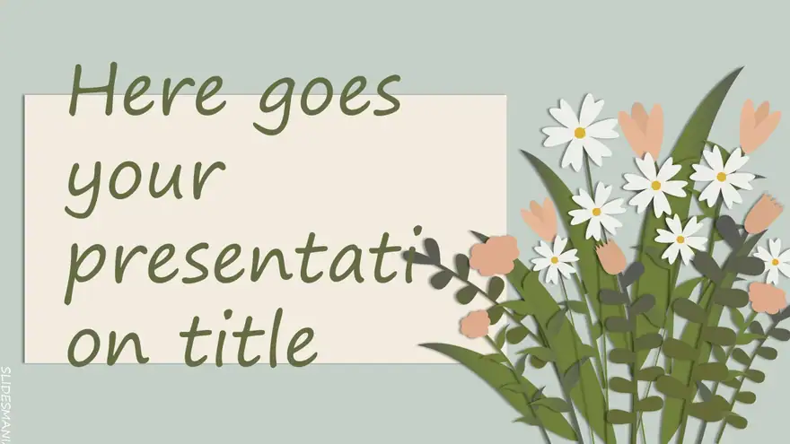 Vivian Free Spring Template for Google Slides, Canva & PowerPoint presentations