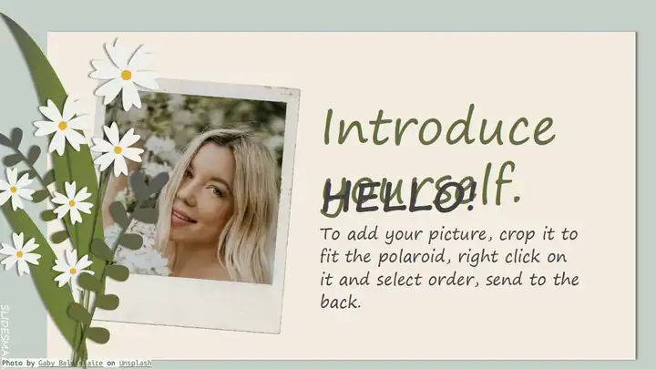 Vivian Free Spring Template for Google Slides, Canva & PowerPoint presentations