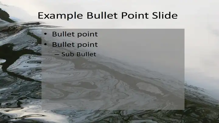 Water PowerPoint Template
