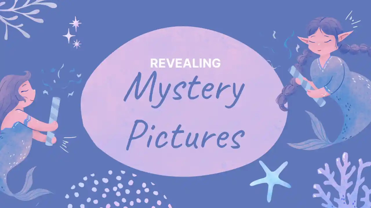 Watercolor Revealing Mystery Pictures Slides
