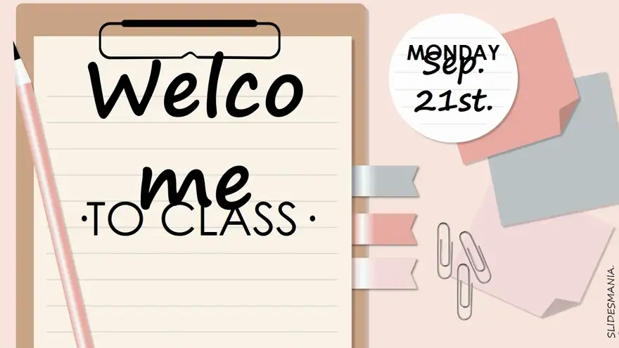 Welcome to Class – Breakout Groups template.